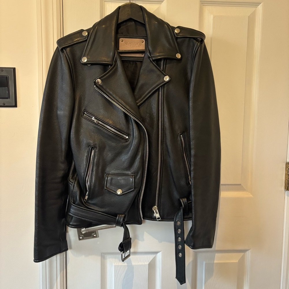 Understated Leather ‘Easy Rider’ Jacket - Picture 2 of 9